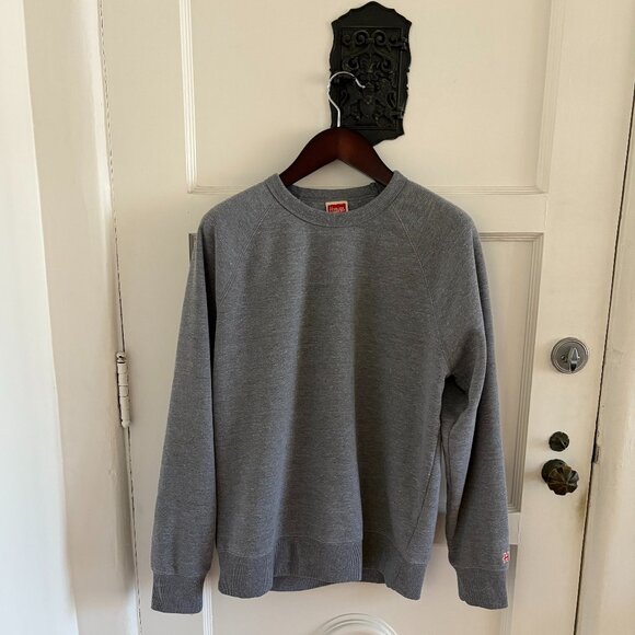 Homage Mens Go-To Crewneck Sweatshirt | Size Large | Grey - Picture 1 of 3